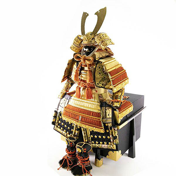 東玉　 五月人形　神将II 鎧 平飾り　詳細画像