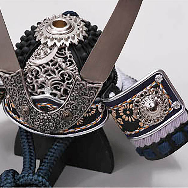 平安豊久　 五月人形　月読収納 兜飾り　詳細画像