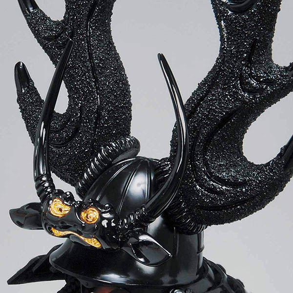 平安豊久　 五月人形　雄山作 本多忠勝 飛び鶴屏風 鎧飾り　詳細画像