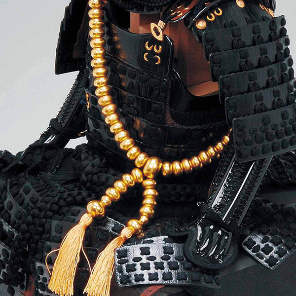 平安豊久　 五月人形　雄山作 本多忠勝 飛び鶴屏風 鎧飾り　詳細画像