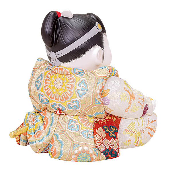 平安豊久　 五月人形　石川佳正作 日本一桃太郎大将 木目込み飾り 子供大将　詳細画像