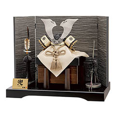 五月人形: 翠鳳作 雅玖 がく 兜飾り