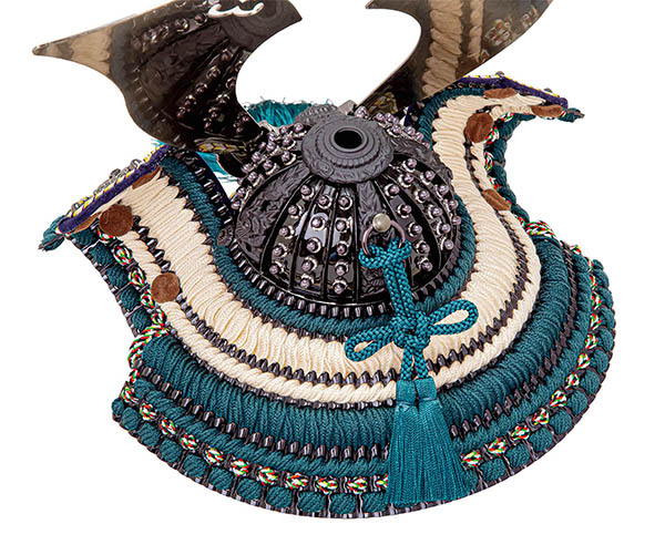 平安豊久　 五月人形　翠鳳作 収納 潤 兜 収納飾り　詳細画像