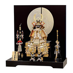 五月人形: 翠鳳作 徳川家康 鎧飾り