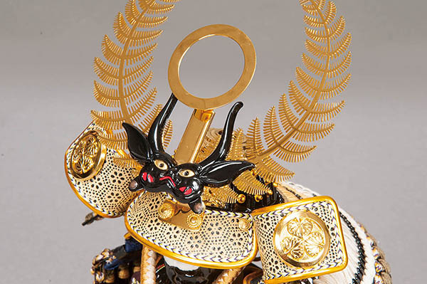 平安豊久　 五月人形　平安豊久作 徳川家康 鎧飾り　詳細画像