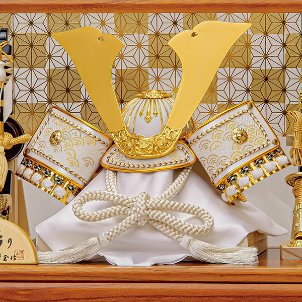 平安豊久　 五月人形　和真 兜 アクリルケース飾り　詳細画像