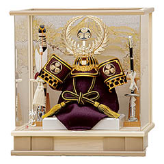 五月人形: 徳川 徳川家康 兜 アクリルケース飾り