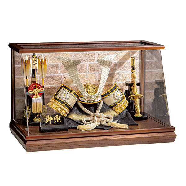 来輝 らいき 兜 アクリルケース飾り