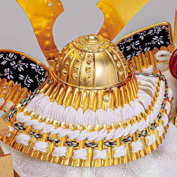 平安豊久　 五月人形　良樹 白木 木目 アクリルケース飾り　詳細画像