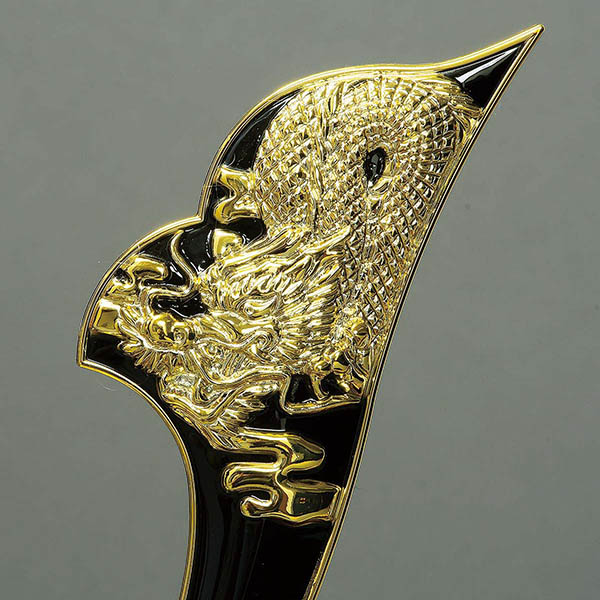 平安豊久　 五月人形　平安豊久作 龍一 アクリルケース飾り　詳細画像