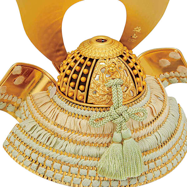 平安豊久　 五月人形　雄山作 葵 兜 単品 櫃付き GH-035-KT　詳細画像