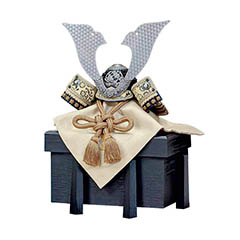 五月人形: 雄山作 大和 兜 単品 櫃付き GH-037-KT