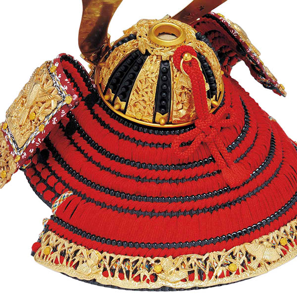 平安豊久　 五月人形　雄山作 竹雀之兜 単品 櫃付き GH-042-KT　詳細画像