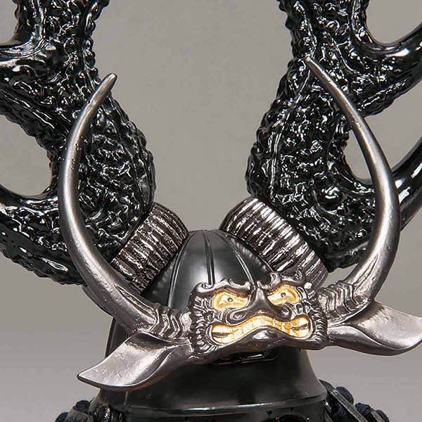 五月人形 平安豊久 雄山作 本多忠勝 兜 単品 櫃付き GH-052-KT 詳細画像 平安豊久 五月人形 雄山作 本多忠勝 兜 単品 櫃付き GH-052-KT 詳細画像