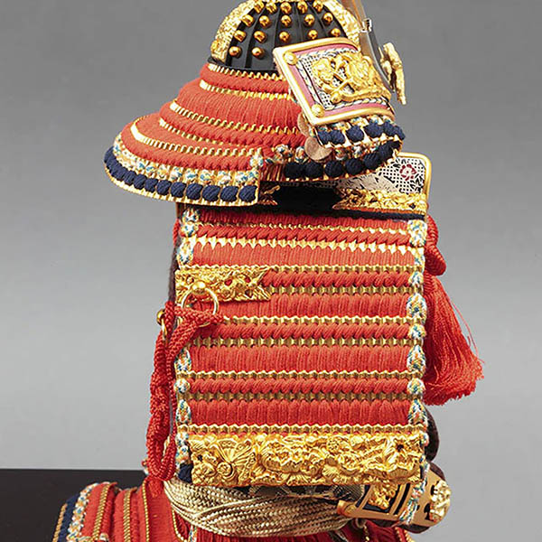 五月人形 久月 久月作 麒麟児大鎧 収納飾り 正絹 朱糸縅 駿河古典蒔絵 春慶塗り 甲冑師 鈴木利光 詳細画像 久月 五月人形 久月作 麒麟児大鎧 収納飾り 正絹 朱糸縅 駿河古典蒔絵 春慶塗り 甲冑師 鈴木利光 詳細画像