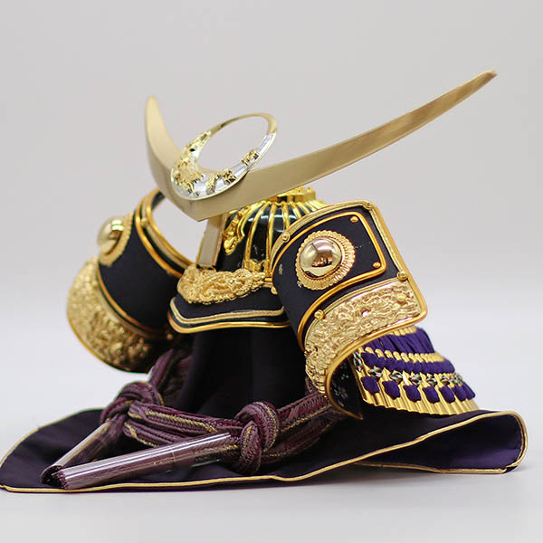 五月人形 久月 久月 天空 兜 収納飾り 紫翠 虎二曲屏風 櫃型収納箱 詳細画像 久月 五月人形 久月 天空 兜 収納飾り 紫翠 虎二曲屏風 櫃型収納箱 詳細画像