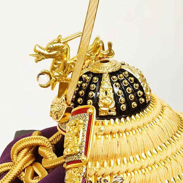 東玉　 五月人形　瑞陽 ずいよう 兜 平飾り　詳細画像