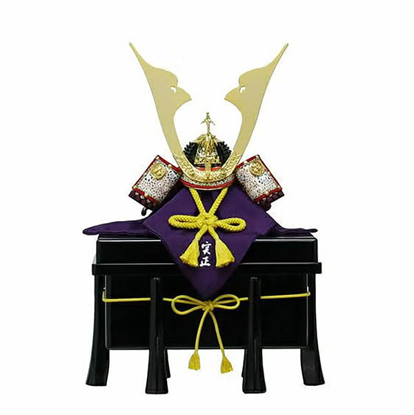 東玉　 五月人形　別所実正 金龍頭立 金屏風飾り 兜 平飾り　詳細画像