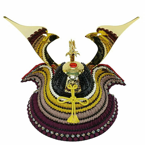 東玉　 五月人形　別所実正 金龍頭立 金屏風飾り 兜 平飾り　詳細画像