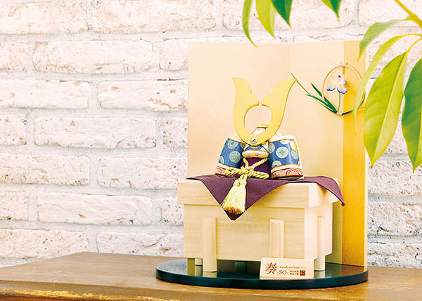 東玉　 五月人形　「奏」 天音 あまね 木目込み 兜飾り 　詳細画像