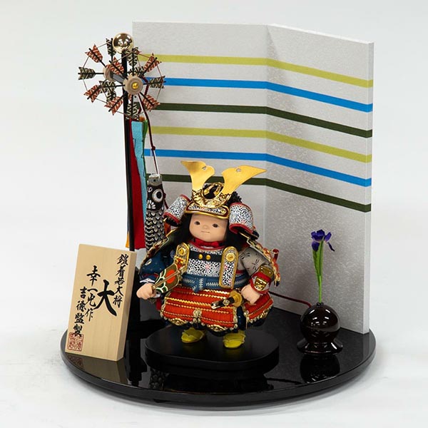五月人形 吉徳 幸一光作 鎧着大将飾り 「大」 詳細画像 吉徳 五月人形 幸一光作 鎧着大将飾り 「大」 詳細画像