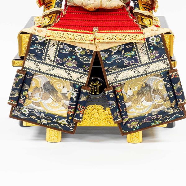 吉徳　 五月人形　飛龍大鎧 高床台飾り　詳細画像