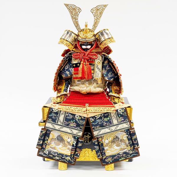 吉徳　 五月人形　飛龍大鎧 高床台飾り　詳細画像