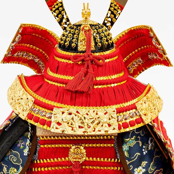 吉徳　 五月人形　飛龍大鎧 高床台飾り　詳細画像