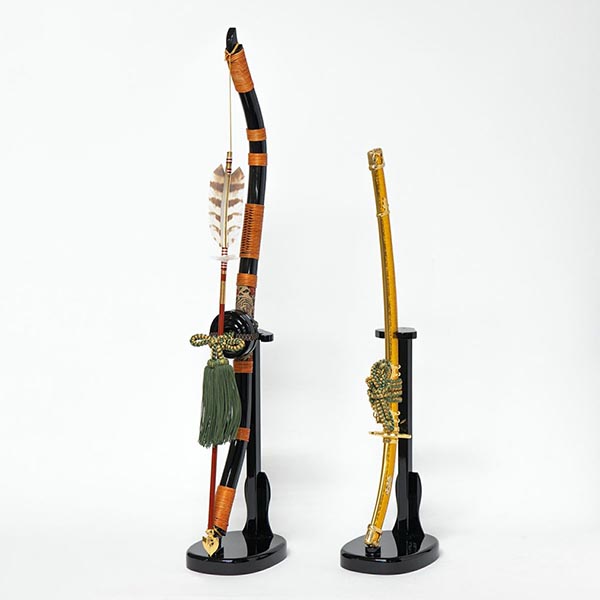 吉徳　 五月人形　平安一水作 正絹赤絲縅 純金箔押鎧 鎧飾り　詳細画像