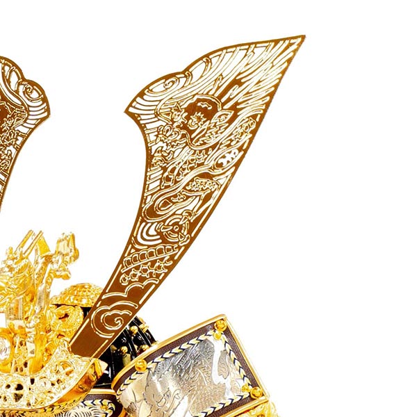 吉徳　 五月人形　飛龍之兜 収納飾り　詳細画像