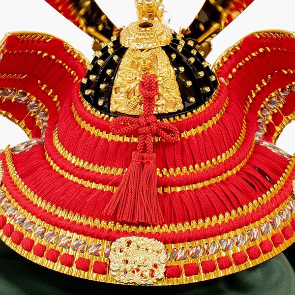 吉徳　 五月人形　飛龍之兜 収納飾り　詳細画像