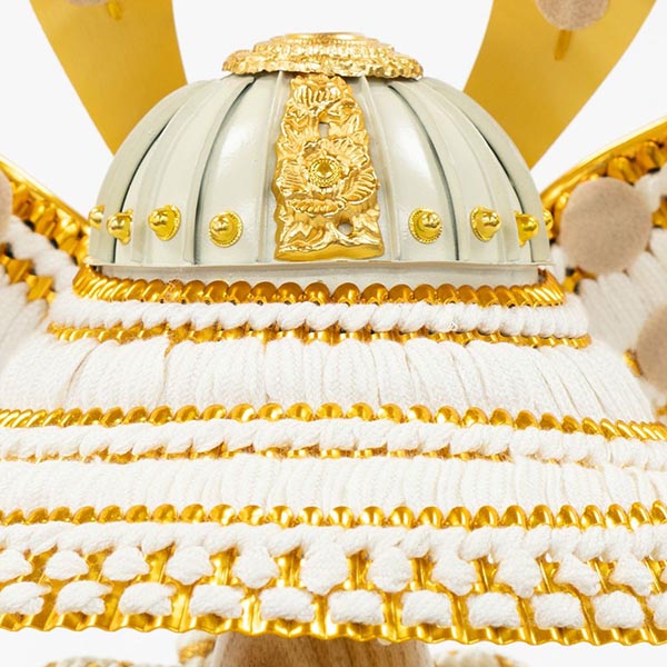 吉徳　 五月人形　楽 七宝彫金 兜飾り 収納飾り　詳細画像