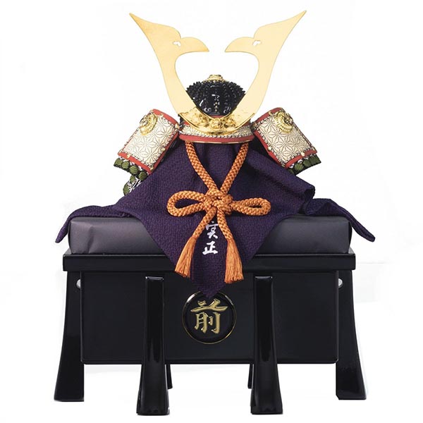 吉徳　 五月人形　別所実正作 正絹緑段縅 阿古陀形之兜 兜飾り　詳細画像