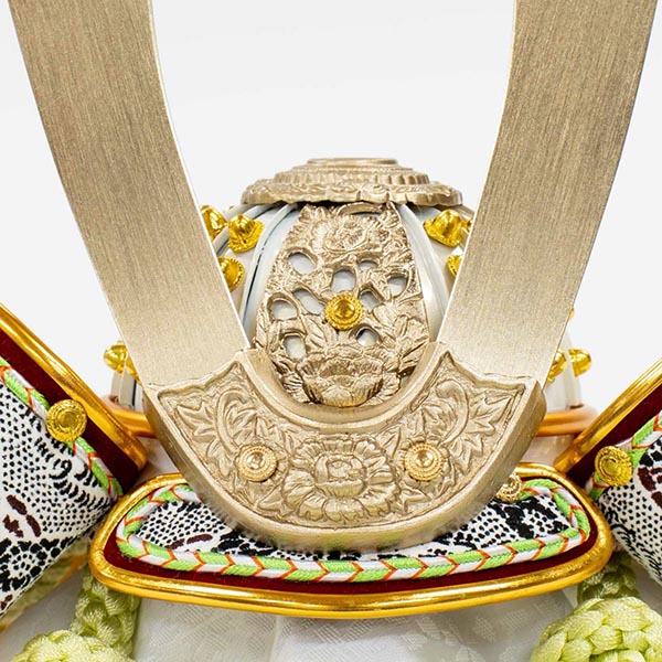 五月人形 吉徳 正絹黄緑絲縅 兜飾り 収納飾り 詳細画像 吉徳 五月人形 正絹黄緑絲縅 兜飾り 収納飾り 詳細画像