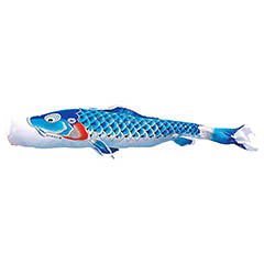 こいのぼり: 吉兆　単品鯉のぼり　青鯉