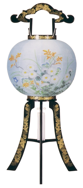 花印蒔絵絵入廻転（プラスチック製・電気コード式）