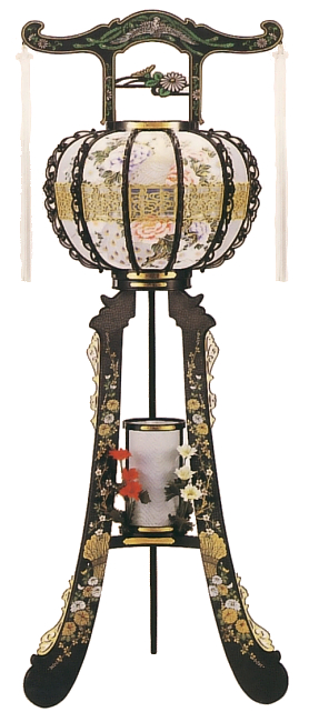 花鳥二段廻転（プラスチック製・電気コード式）