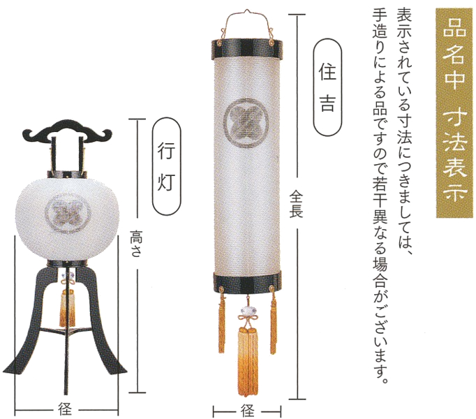 盆提灯 | 提灯セット | 雛人形、五月人形、こいのぼり、盆提灯のこと
