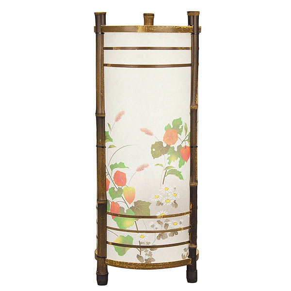 なごみあかり ほおずき 木製 電気コード式 【組立不要】