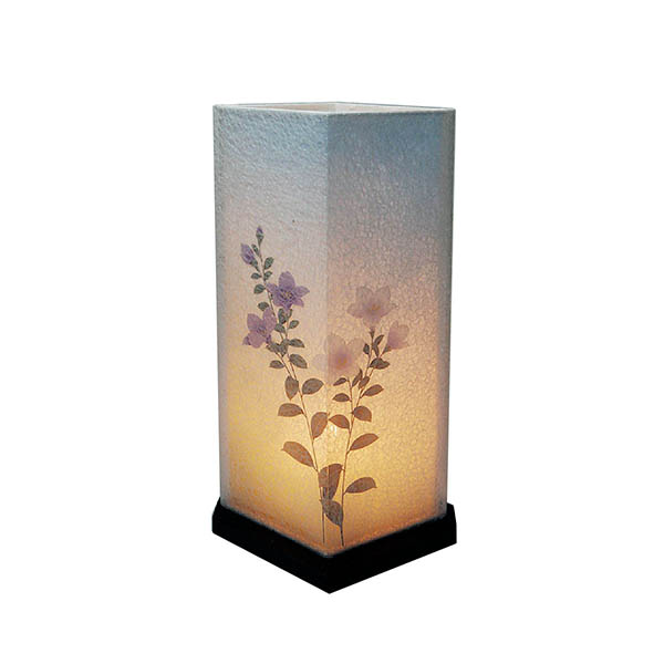 現代灯 菱型 桔梗 電気コード式