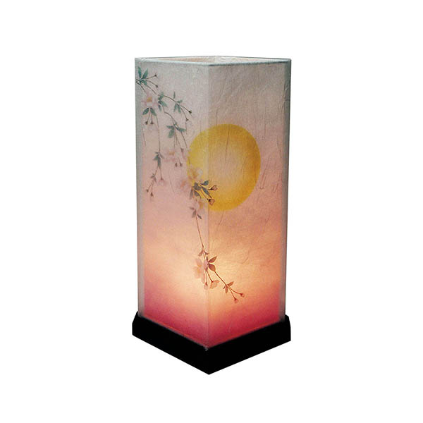 現代灯 菱型 桜・月 電気コード式