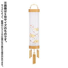 盆提灯: 佑季監修 住吉 欅柄 絹 絵入 硬質ボール材 電気コード式