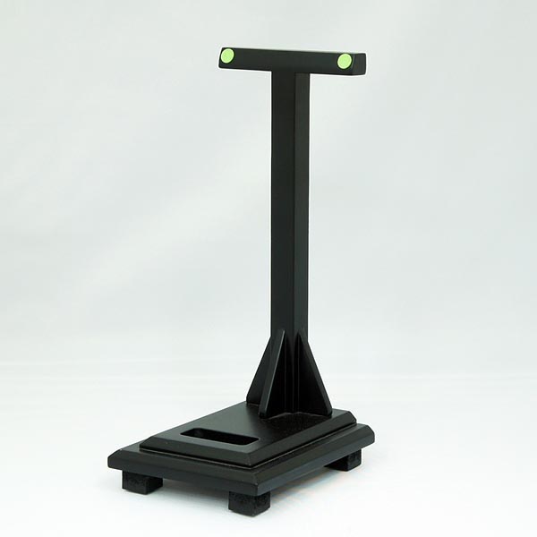 羽子板用 黒塗つや消し飾り台 (スタンド) 【151045-25】