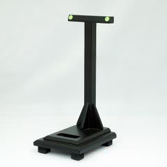 羽子板: 羽子板用 黒塗つや消し飾り台 (スタンド) 【151045-25】