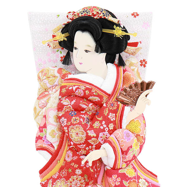 羽子板 フジキ 姫振袖 まり飾り 金襴/友禅 押絵羽子板 詳細画像 フジキ 羽子板 姫振袖 まり飾り 金襴/友禅 押絵羽子板 詳細画像