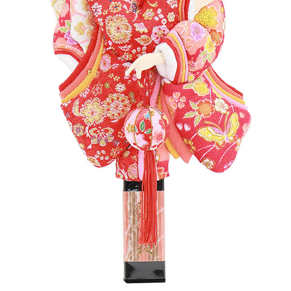 羽子板 フジキ 姫振袖 まり飾り 金襴/友禅 押絵羽子板 詳細画像 フジキ 羽子板 姫振袖 まり飾り 金襴/友禅 押絵羽子板 詳細画像