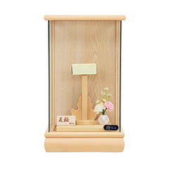 羽子板: 檜 美桜 かぶせ パノラマガラスケース 8号羽子板用 （羽子板別売り）