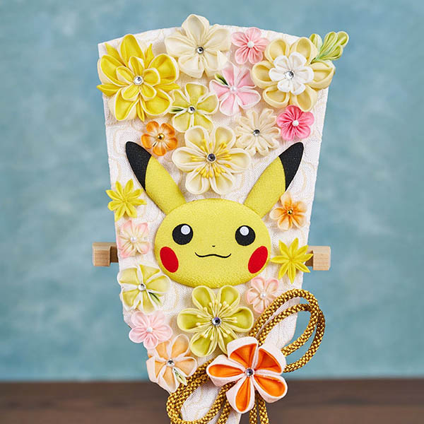 羽子板 久月 ポケモンつまみ羽子板 ピカチュウ 羽子板立てセット 詳細画像 久月 羽子板 ポケモンつまみ羽子板 ピカチュウ 羽子板立てセット 詳細画像