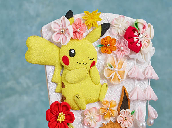 羽子板 久月 ポケモンつまみ羽子板 ピカチュウ&イーブイ 羽子板立てセット 詳細画像 久月 羽子板 ポケモンつまみ羽子板 ピカチュウ&イーブイ 羽子板立てセット 詳細画像