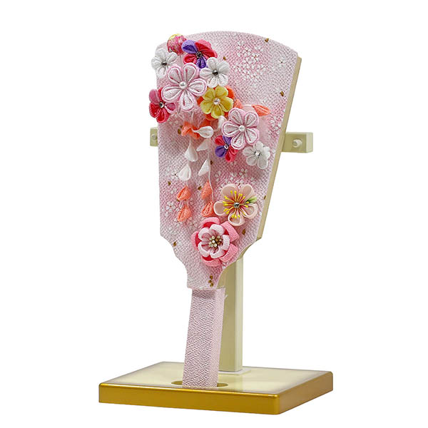 羽子板 東玉 つまみ細工 羽子板 ピンク 赤パール塗り アクリルケース飾り 詳細画像 東玉 羽子板 つまみ細工 羽子板 ピンク 赤パール塗り アクリルケース飾り 詳細画像